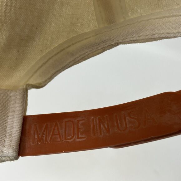 Texas Longhorns P Brand 80s Hat Cap Spellout w VTG Bevo Logo Embroidery Snapback - Picture 7 of 10